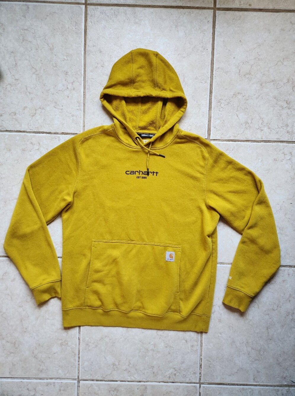 Carhartt Men's Force® Relaxed Fit Lightweight Logo Graphic Pullover Hoodie